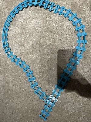 Buy Lego Friends Roller Coaster Train Track Azure Colour Complete Circuit 12pc Vgc • 12£
