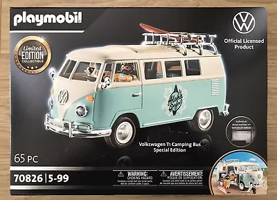 Buy Playmobil 70826 Special Edition Volkswagen T1 Camper Van. Offficial Licensed. • 62.50£
