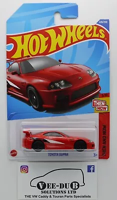 Buy Hot Wheels Toyota Supra Red Hotwheels Long Card 2022 HCV16 NEW • 3.99£