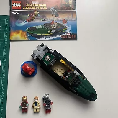 Buy LEGO  76006 Marvel Super Heroes Iron Man Extremis Sea Port Battle • 1.04£