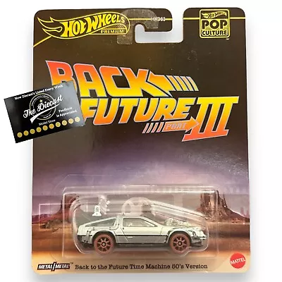 Buy HOT WHEELS PREMIUM Back To The Future Time Machine 50s CAR CULTURE 1:64 Diecast • 9.99£