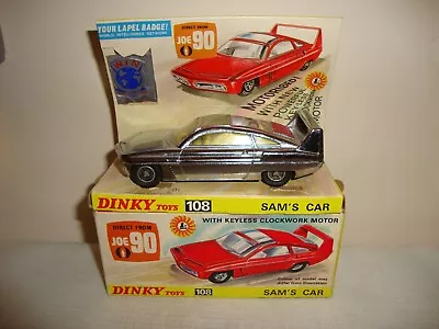 Buy DINKY TOYS 108 JOE 90 SAM'S CAR - NR MINT In Original BOX • 255£