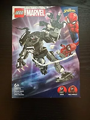 Buy Lego Marvel 76276 Venom Mech Armour Vs Miles Morales - New & Sealed • 12£