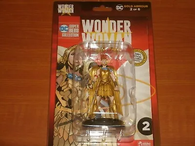 Buy Wonder Woman 'Mythologies' #2 Gold Armour Wonder Woman Eaglemoss DC Superhero • 26.99£