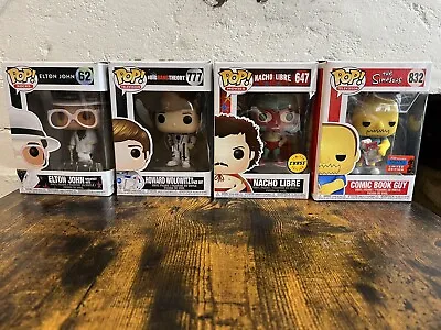 Buy New Funko Pop Job Lot 4 Figures Movie, Television And Rock • 80£
