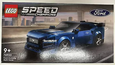 Buy LEGO SPEED CHAMPIONS: Ford Mustang Dark Horse Sports Car (76920) • 19.99£