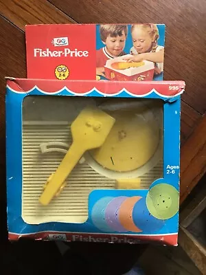 Buy Vintage Fisher Price Record Player Boxed • 15£