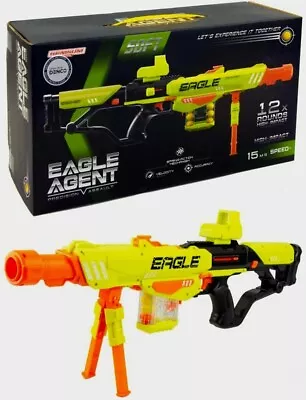 Buy Kids Gun Shooting Target Soft Bullet Air Blaster Fits Nerf Game Play Outdoors • 23.99£