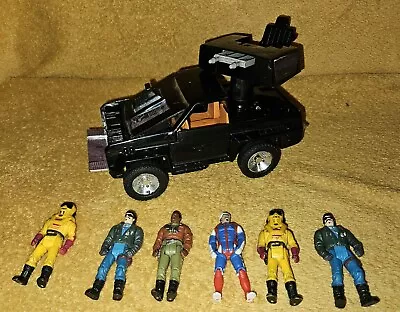 Buy MASK Jackhammer Venom Truck Ford Bronco & Figures Kenner 1985 Vintage  • 27.50£