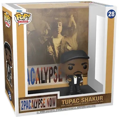 Buy Tupac Shakur 2Pac 2pacalypse  Hip Hop Rap POP! Albums #28 Figur Funko • 52.38£