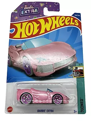 Buy Hot Wheels Barbie Extra Pink Tooned Number 134 New And Unopened • 19.99£