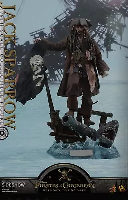 Buy Hot Toys Jack Sparrow - DX15 - 1/6 Figure NEW - Pirates Of The Caribbean NEW • 496.60£
