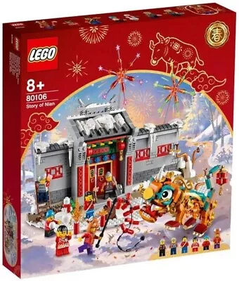 Buy NEW LEGO 80106 Story Of Nian - Chinese New Year • 71.92£