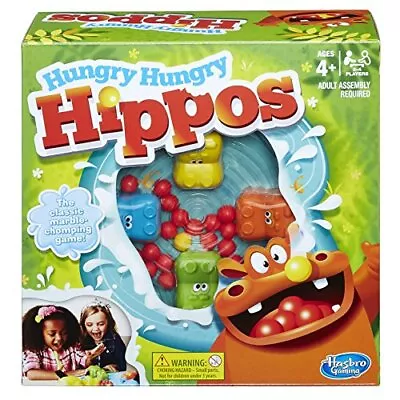 Buy Hasbro Gaming Elefun And Friends Hungry Hungry Hippos Game • 14.81£