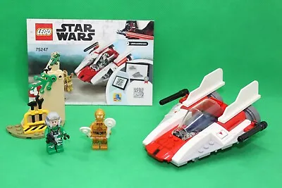 Buy LEGO Star Wars 75247 Rebel A Wing Starfighter - Complete Set And Box • 16£