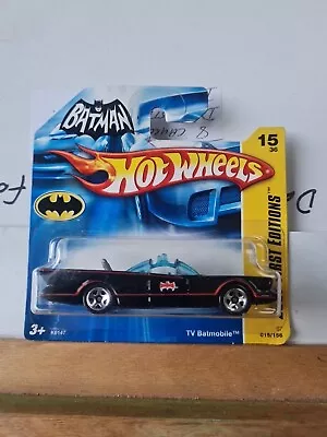 Buy Hot Wheels TV Batmobile 2007 First Editions Sealed On Short Card  • 4.99£