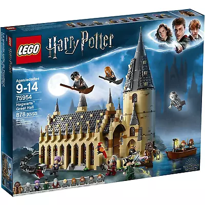 Buy LEGO Harry Potter (75954) Hogwart Great Hall (New & Sealed) Retired Set • 116.48£