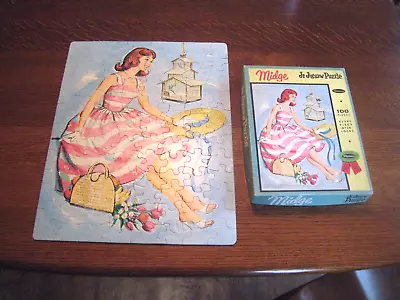 Buy Vintage Barbie Midge Jigsaw Puzzle, Whitman, 100 Pieces, #9611, Complete • 35.52£