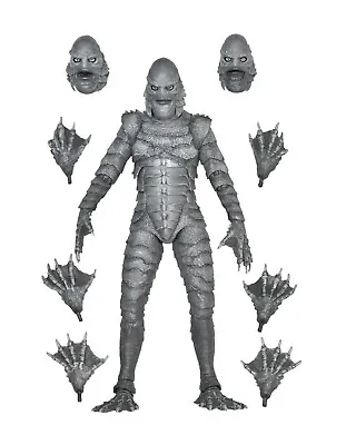 Buy OFFICIAL NECA The Creature From The Black Lagoon B&W Ultimate Action Figure • 40£