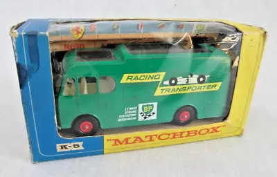 Buy Matchbox Kingsize K5 Racing Car Transporter. Boxed. • 19.50£