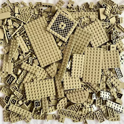 Buy LEGO 500g Bundle DARK TAN Bricks Plates Slopes Small Pieces Parts Bulk Joblot • 10£