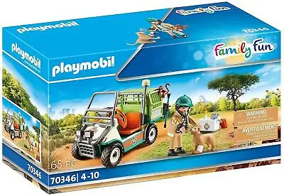 Buy Playmobil Family Fun Beach Hotel Beach Car With Canoe Kids Playset 70436 • 24.99£
