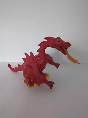 Buy Playmobil - 1995 - Geobra Red Fire Breathing Dragon - Posable Figure Toy • 11.99£