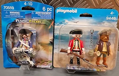 Buy PLAYMOBIL Pirate & Soldier 9446 Pirates + 70559 Royal Soldier New Sealed • 19.95£