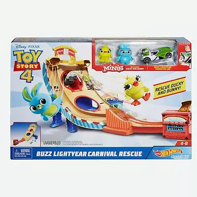 Buy HOT WHEELS - Toy Story Buzz Lightyear Carnival Rescue Playset • 25.99£