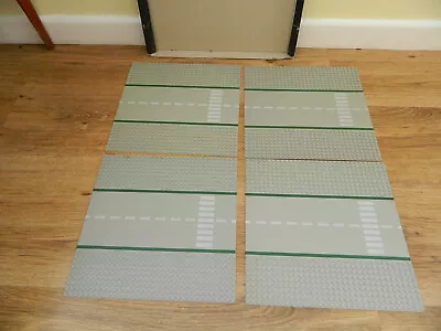 Buy Lego Town - 4x 32x32 Straight Road Plates – From Accessory Set 302– Vintage • 9.99£