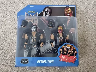 Buy Epic Toys Demolition Ax Smash 2 Pack Wrestling Figures Hasbro WWF WWE New MOC  • 79.99£