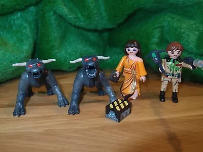 Buy Playmobil Ghostbusters Venkman, Dana, Terror Dogs 9223 Set • 30£