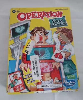 Buy Operation X-Ray Match Up Board Game Family Game  Ages 4+ BOX DAMAGED • 6.99£