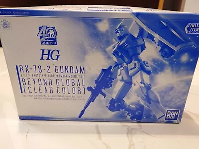 Buy RX-78-2 Gundam Beyond Global Clear Colour • 40£