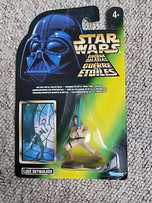 Buy Vintage Star Wars - Power Of The Force - Die Cast Figure - Luke Skywalker Moc • 6£