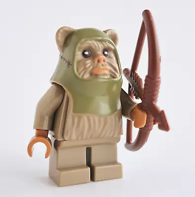 Buy LEGO Ewok Warrior Minifigure Star Wars Return Of The Jedi 10236 Sw0508 • 9.99£