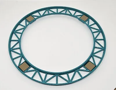 Buy LEGO Roller Coaster Train Track Curved 90 Degrees 25061 Dark TURQUOISE NEW (E8) • 6.99£