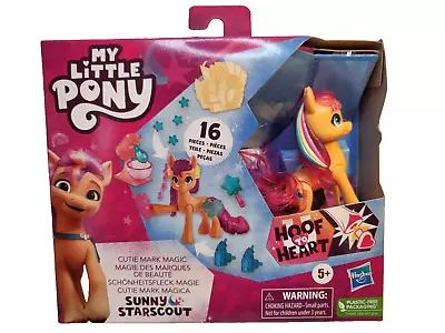 Buy New My Little Pony Hoof To Heart Cutie Mark Magic Sunny Starscout Figure • 10.95£