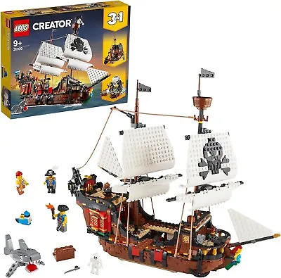 Buy LEGO 31109 Creator 3in1 Pirate Ship Inn & Skull Island Brand New (See Pictures) • 200£