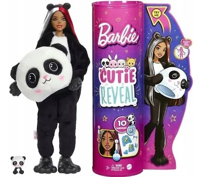 Buy Mattel Barbie Cutie Reveal Doll In Panda Costume HHG22 • 67.96£