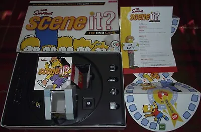 Buy Superb Mattel Games The Simpsons Scene It? Dvd Trivia Game Contents Sealed • 7.99£