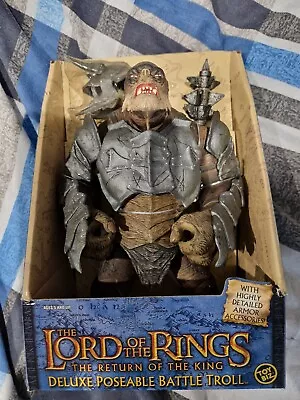Buy  TOY BIZ ROTO 25cm LORD OF THE RINGS THE LORD OF THE RINGS   TROLL IN ARMOR  • 80£