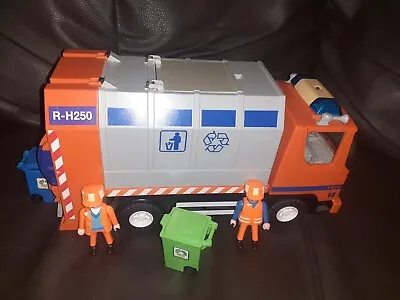Buy PLAYMOBIL Recycling Truck Set 4418 With Added Lights Not Complete P&Pinc • 12.99£