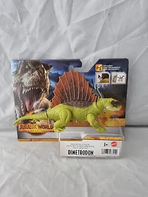 Buy Jurassic World Dominion Dimetrodon Ferocious Pack Dinosaur Figure Mattel • 11.99£