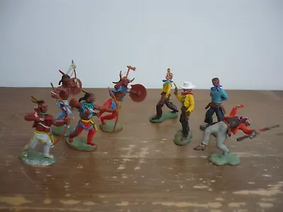 Buy Britains Swoppet Wild West  Cowboys & Indians Toy Soldiers • 27£