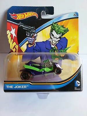Buy Hot Wheels The Joker Dc Comics 2015 Mattel Retro Entertainment  • 10.17£