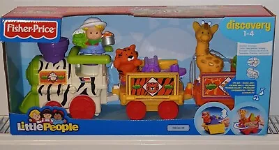 Buy Fisher Price Little People Musical Zoo Train With 3 Figures RARE HTF BNIB • 30£