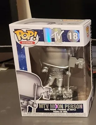 Buy FUNKO Pop Icons #18 MTV Moon Person. PLEASE SEE PICS 7 & 8! • 8£