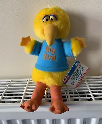 Buy Big Bird 1989 Hasbro Playskool Plush Friends Toy New With Tags Sesame Street  • 22.95£