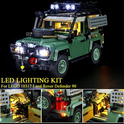 Buy LED Light Kit For LEGO Land Rover Defender 90 10317 With Instruction • 26.35£